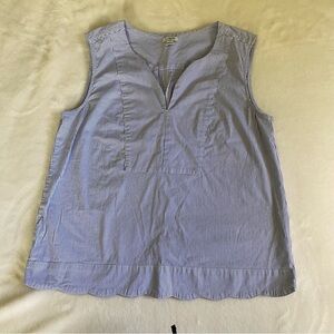 j.Crew striped blouse